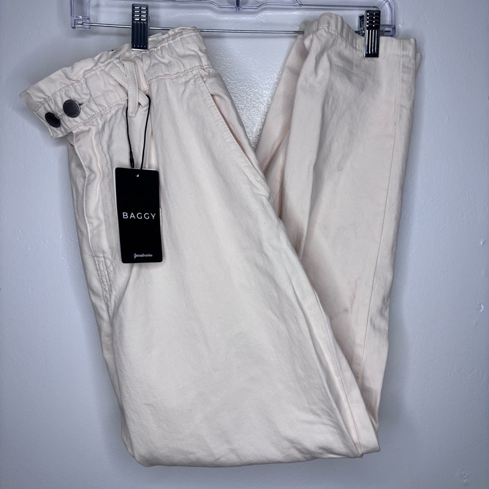 Stradivarius High Wait Baggy Pants